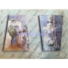 Carta di riso per decoupage paesaggio 42 x 31 cm, landscape rice